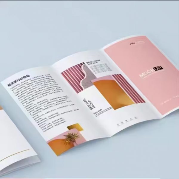 Custom Instruction Manual Promotional Folded Flyer Leaflet Brochure Pamphlet