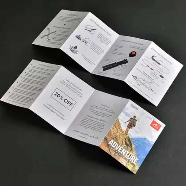Factory Custom Design Color Paper Service Products Packaging Instruction User Manual Catalog Book Paperboard Booklet Printing - Image 2