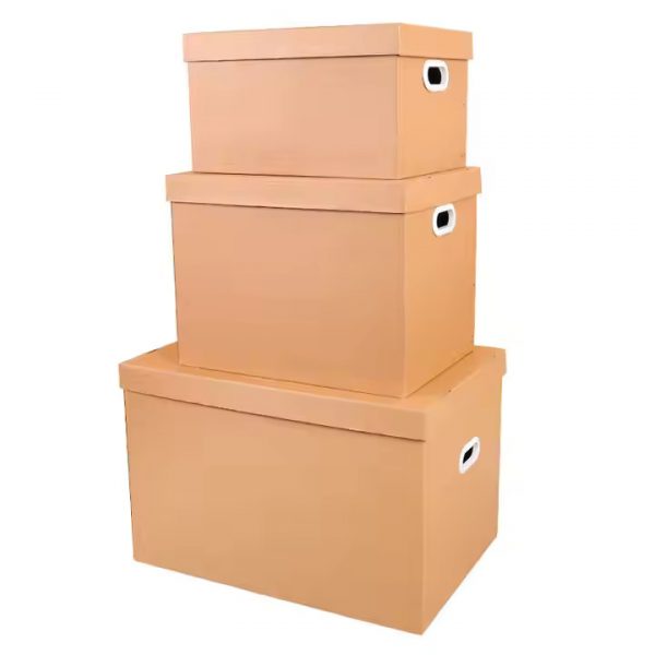 Custom logo Printed Corrugated Packaging Recyclable Box Cardboard Strong Brown Moving Corrugated Shipping Boxes Carton Boxes - Image 3