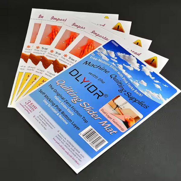 Factory Custom Design Color Paper Service Products Packaging Instruction User Manual Catalog Book Paperboard Booklet Printing