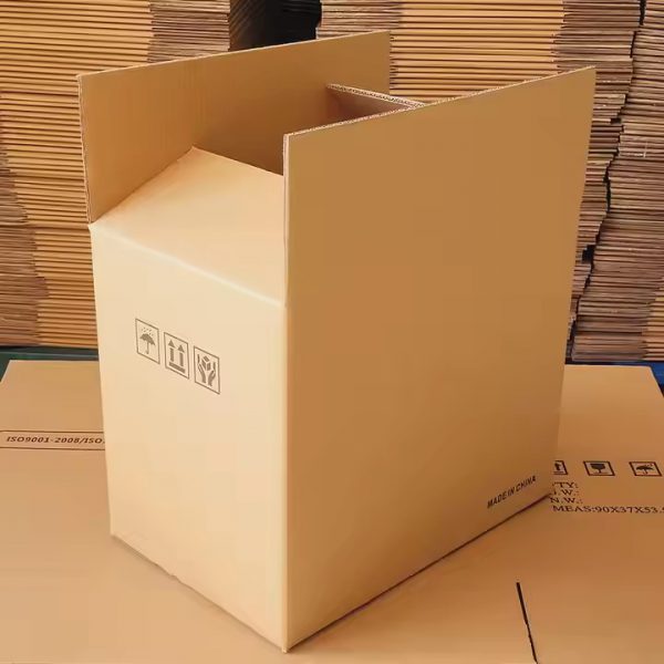 Custom logo Printed Corrugated Packaging Recyclable Box Cardboard Strong Brown Moving Corrugated Shipping Boxes Carton Boxes - Image 5