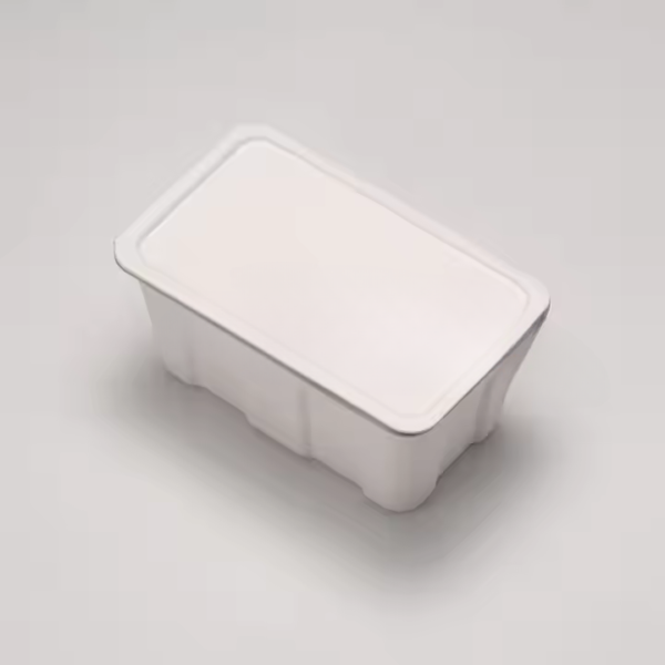 Biodegradable Dry Press Pulp Packaging Box Recyclable Molded Paper Slotted Boxes