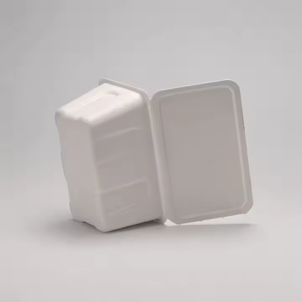 Biodegradable Dry Press Pulp Packaging Box Recyclable Molded Paper Slotted Boxes - Image 2