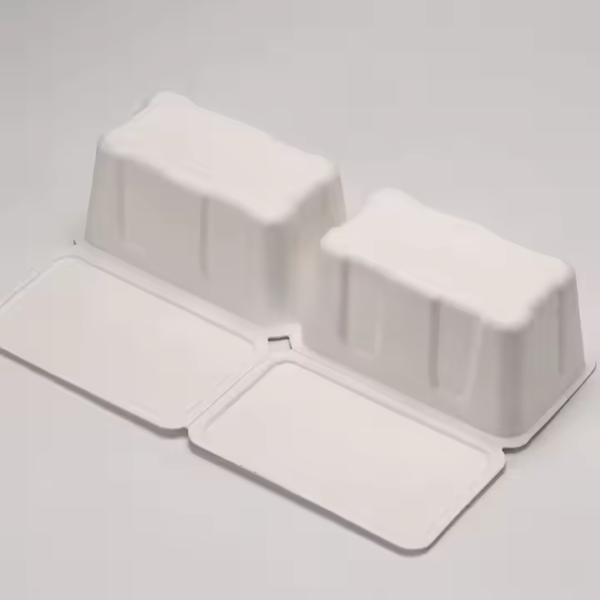Biodegradable Dry Press Pulp Packaging Box Recyclable Molded Paper Slotted Boxes - Image 5
